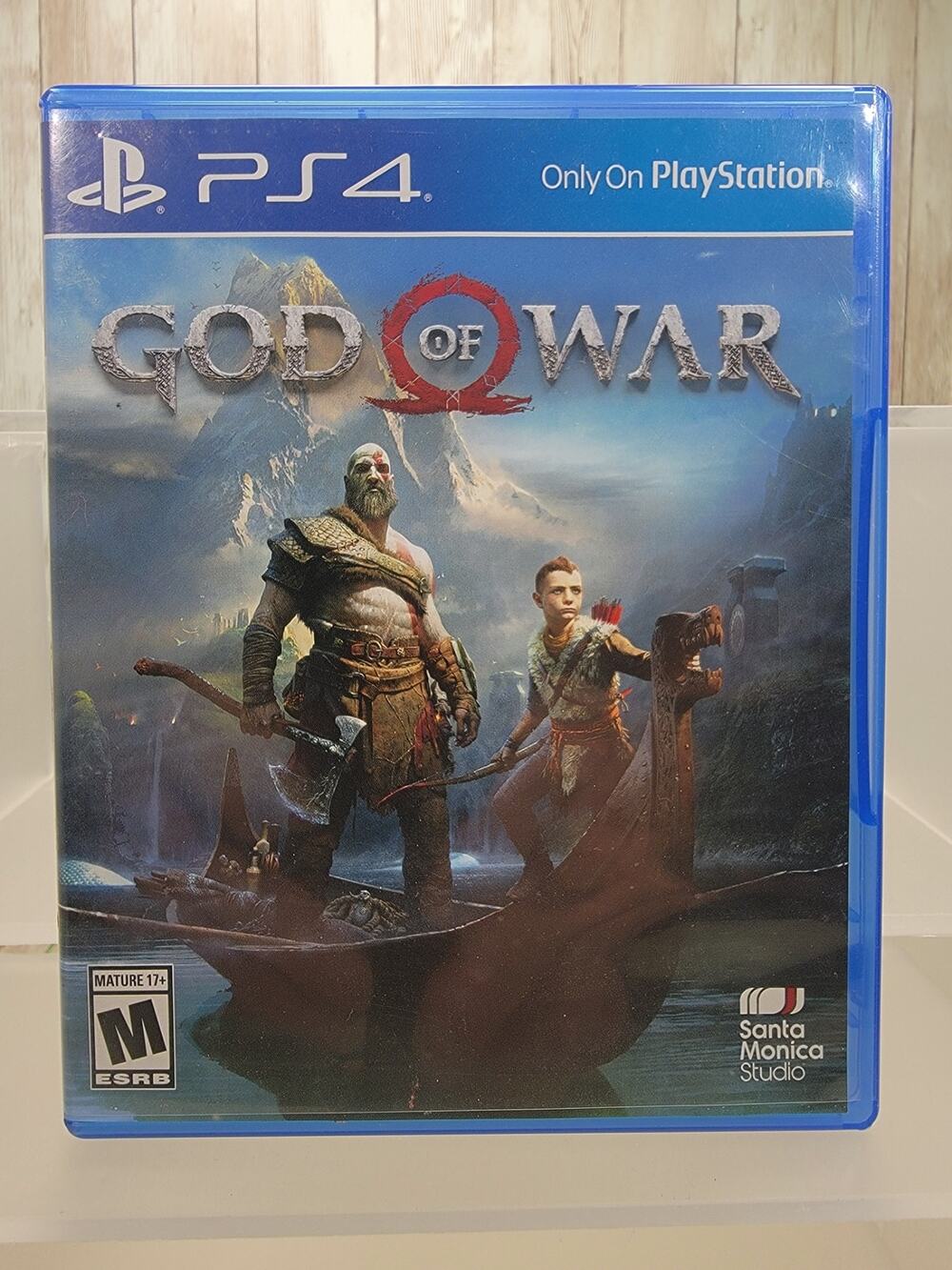 God of War PS4 Sony PlayStation 4 2018 Action CIB Tested